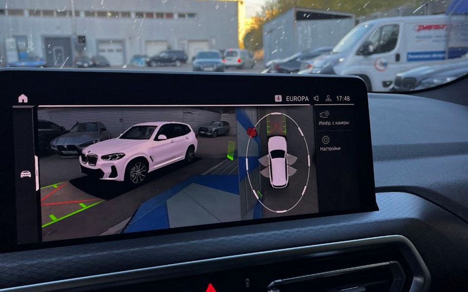 Как дооснастить BMW X3 G01 USA: круговой обзор, карты Европы, видеорегистратор BMW-X3-G01-krugovoi-obzor-04.jpg