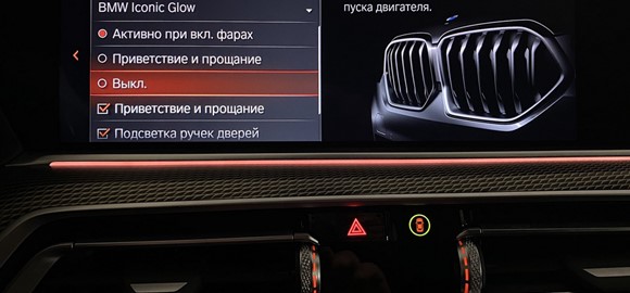 Светящаяся светодиодная решётка радиатора Iconic Glow