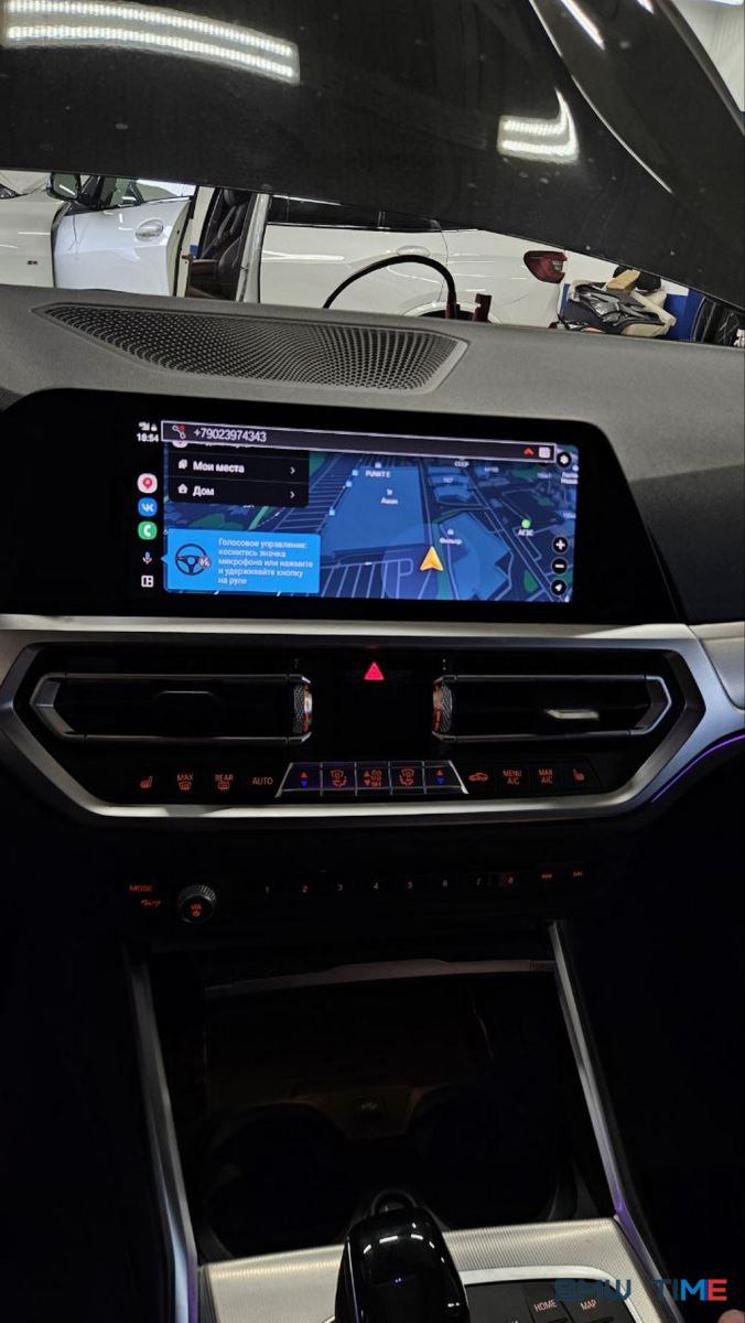 BMW 3 G20 Live Cockpit Professional"S6U3A" и "S3AGA" камера заднего вида