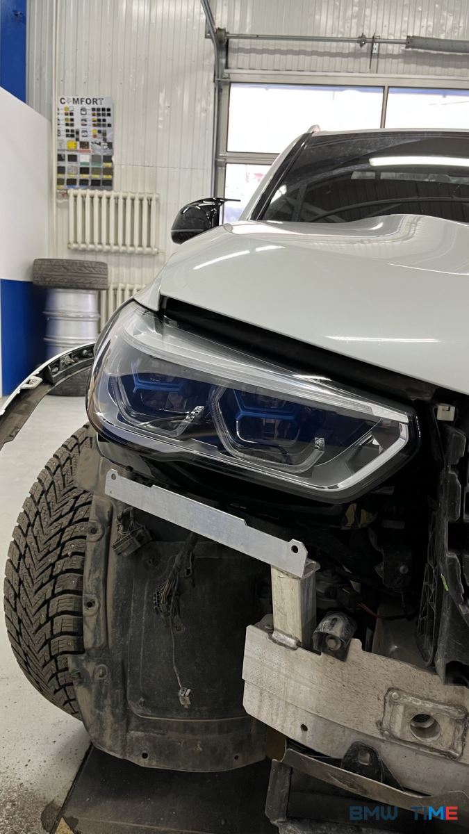 лазерные фары на bmw g05