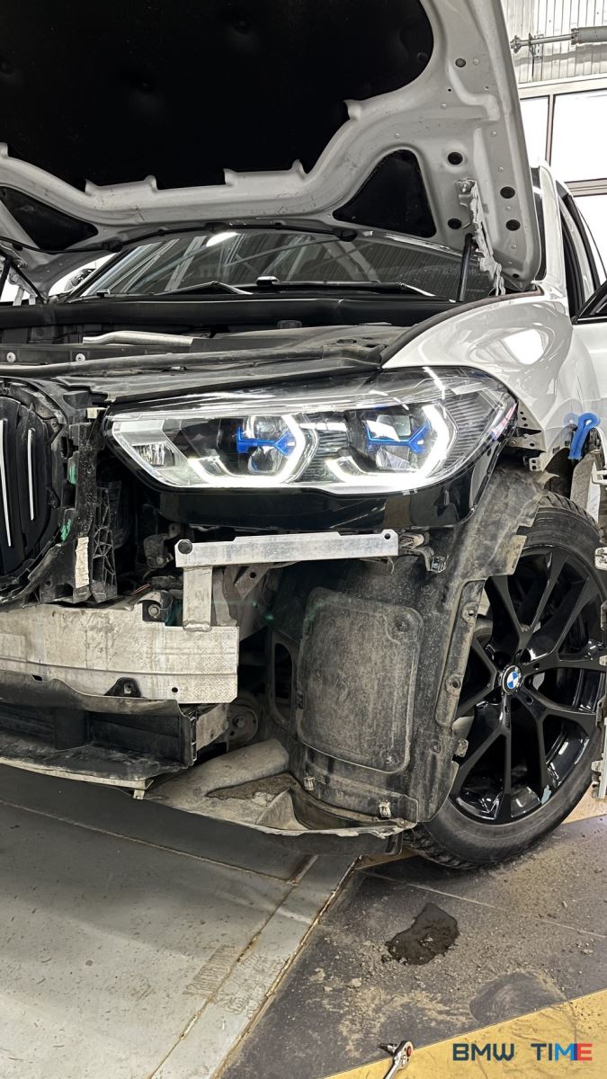 лазерные фары на bmw g05