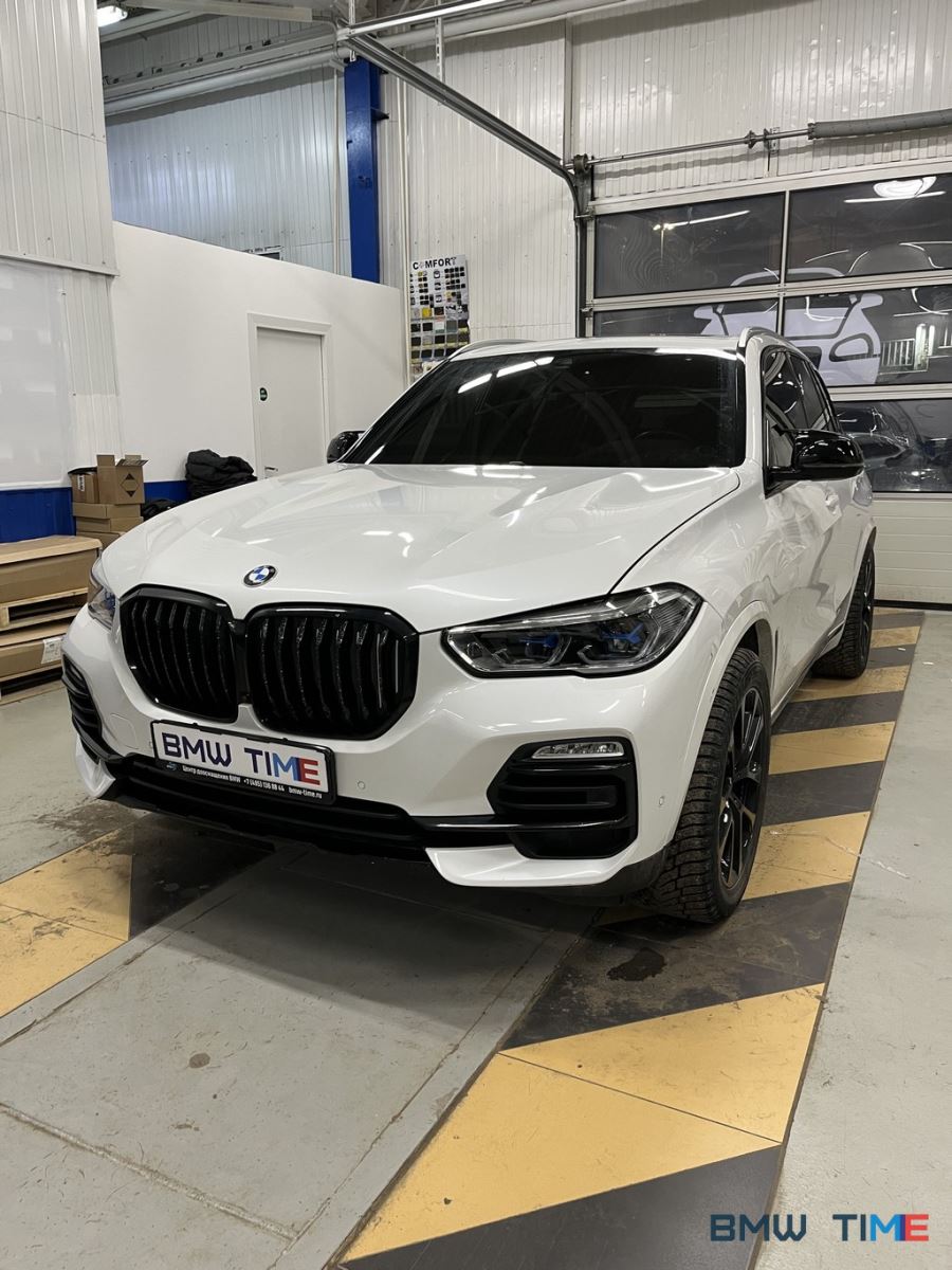 лазерные фары на bmw g05